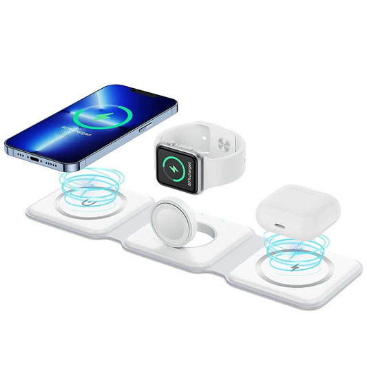 3 in 1 Magnetic Foldable MagSafe Wireless Charger